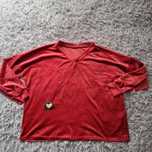 Bluza damska welurowa