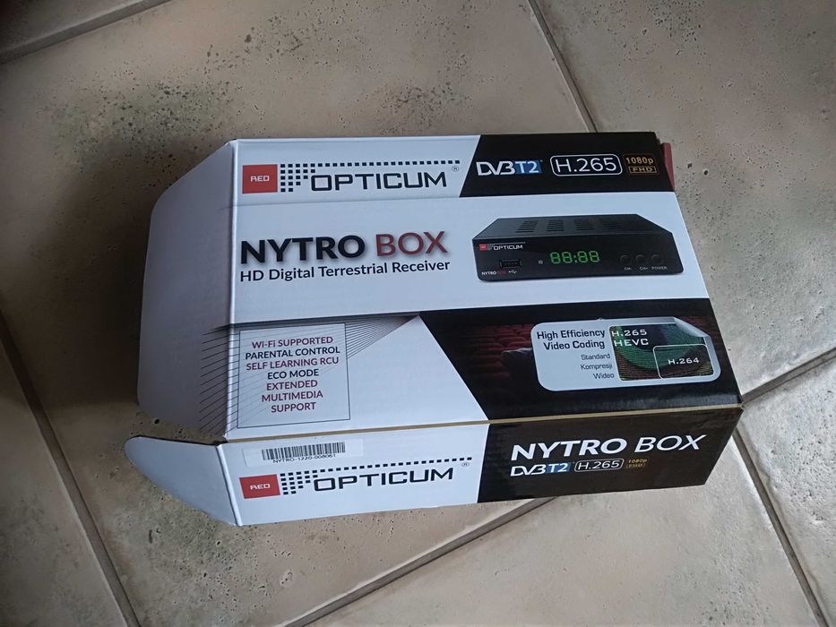 decoder dvbt2, sat,kablowa