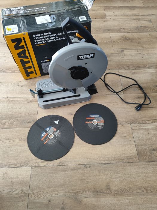 Piła stołowa do metalu Titan 2100wat, rok 2024, tarcza 355mm