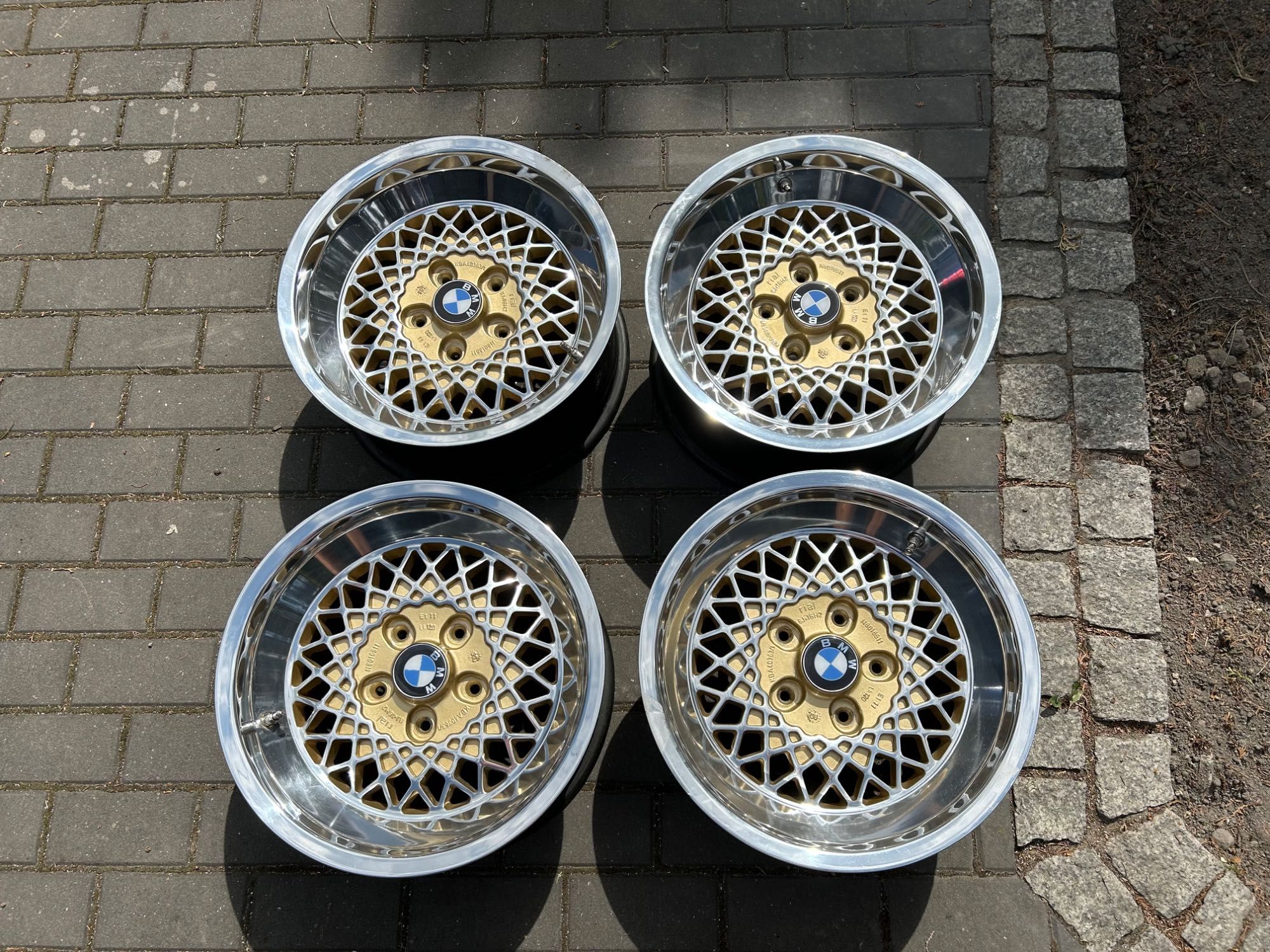 BMW e24 e28 e34 felgi 16 cali nie BBS Alpina Rial mesh
