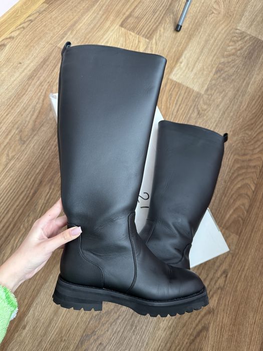 Чоботи труби,високі ,український бренд 27 studio