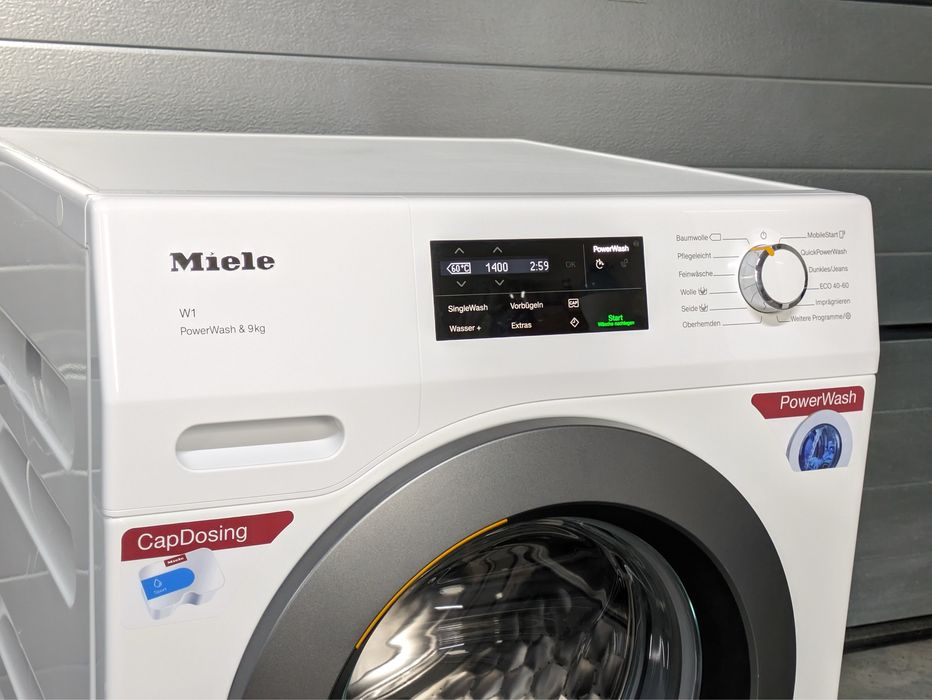 Топова пральна машина Miele WCG 370 9 кг/ Wi-Fi/ ЯК НОВА/ 53 години