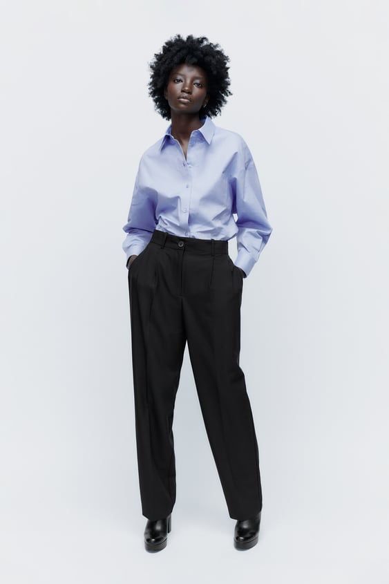 Нові жіночі чорні брюки ZARA XS