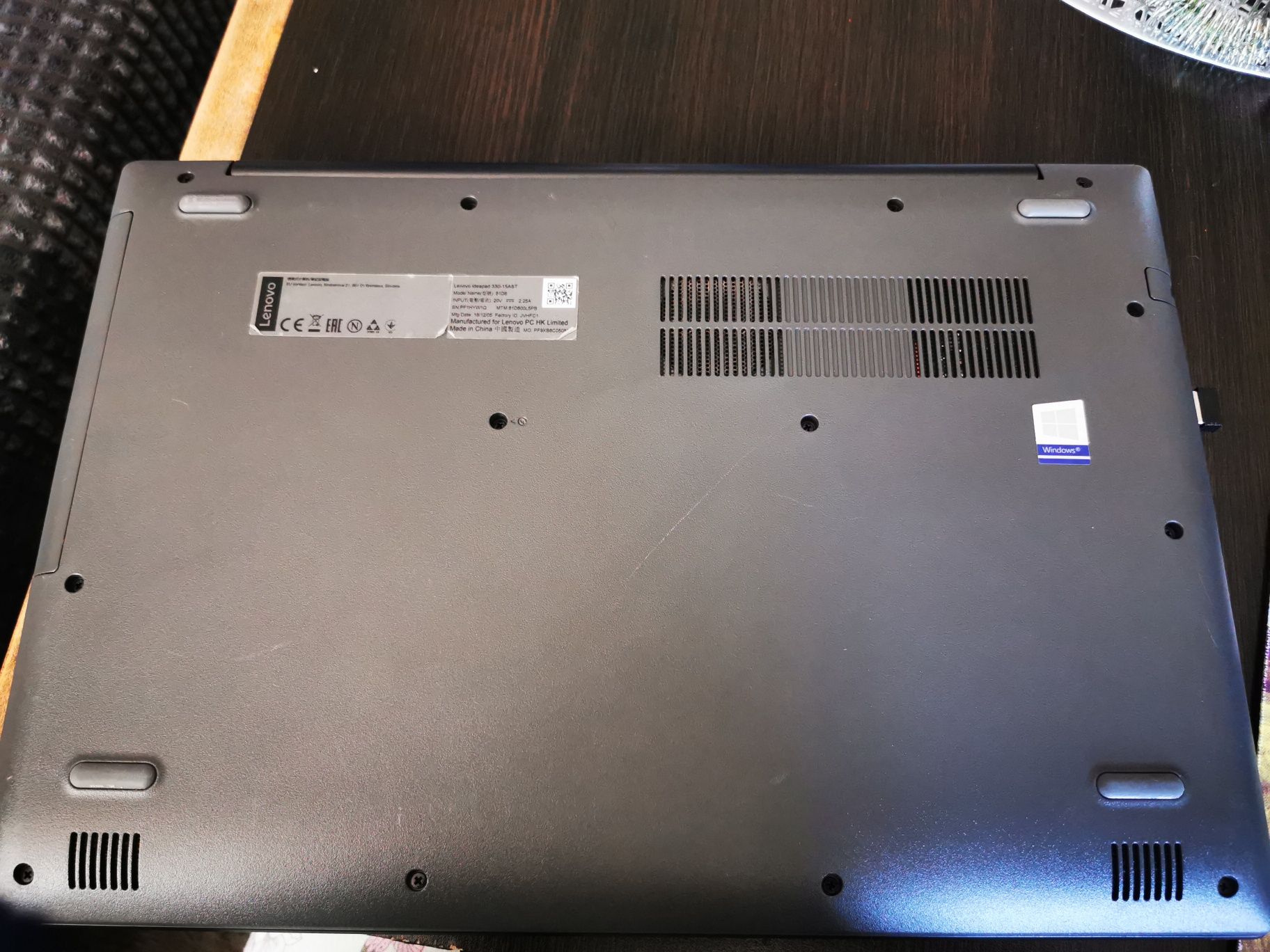 Laptop Lenovo ideapad 330 15 AST