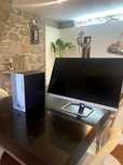 Computador e monitor hp