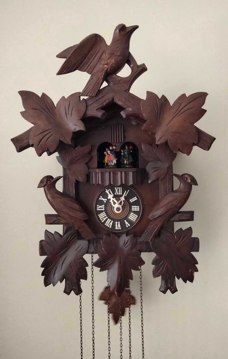 Relogio de Cuco em Madeira