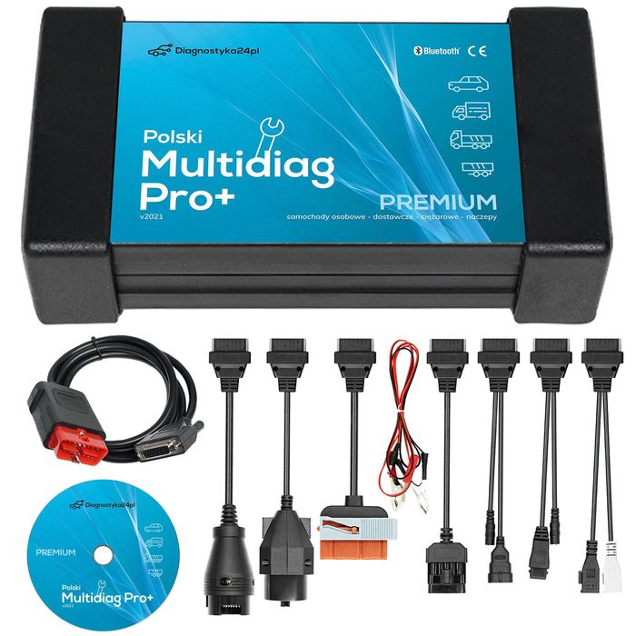 INTERFEJS diagnostyczny AUTA 2020r MultidiagPro+ jak Delphi Autocom