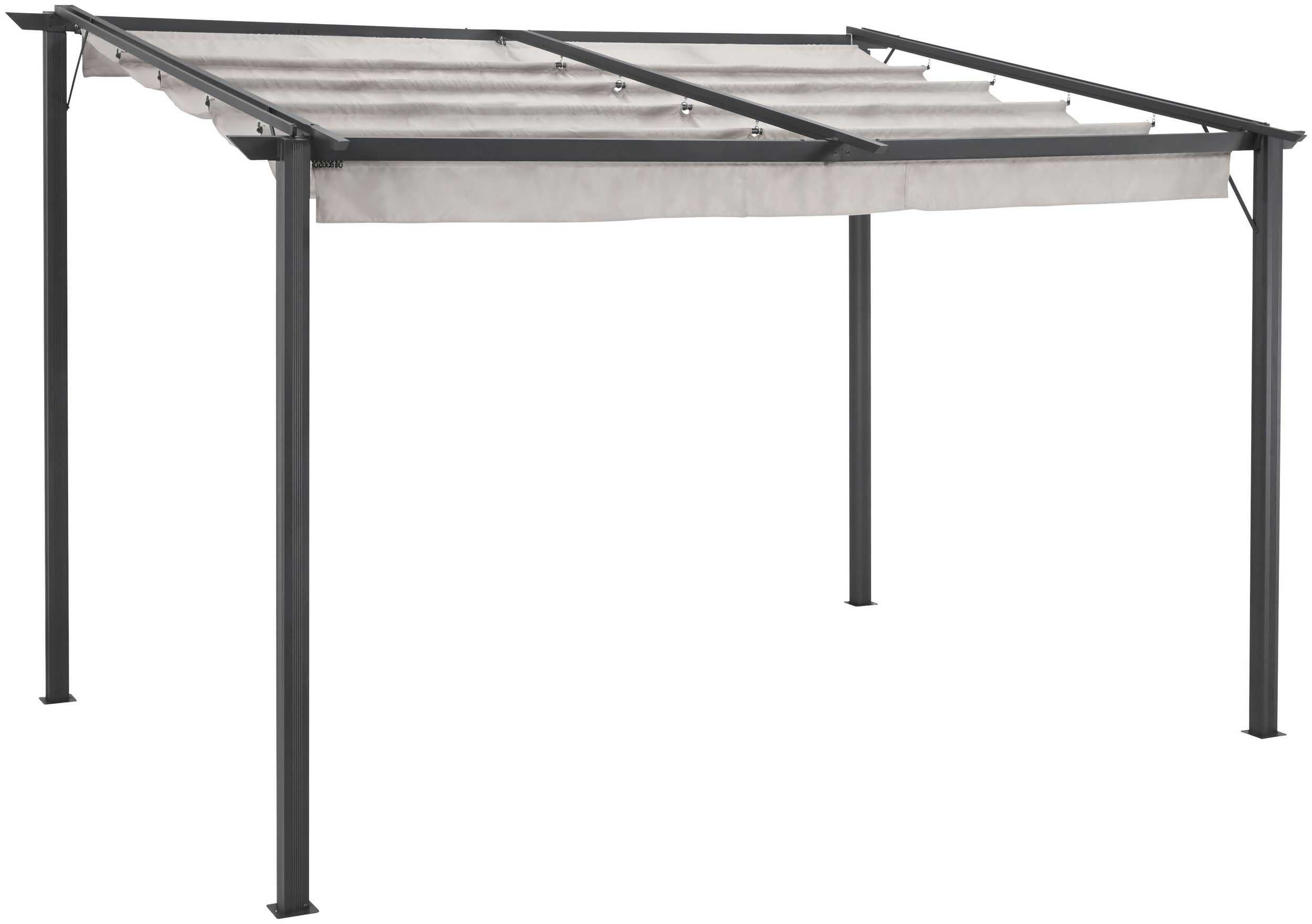 Pergola z rozsuwanym dachem Vivara 300x400 cm