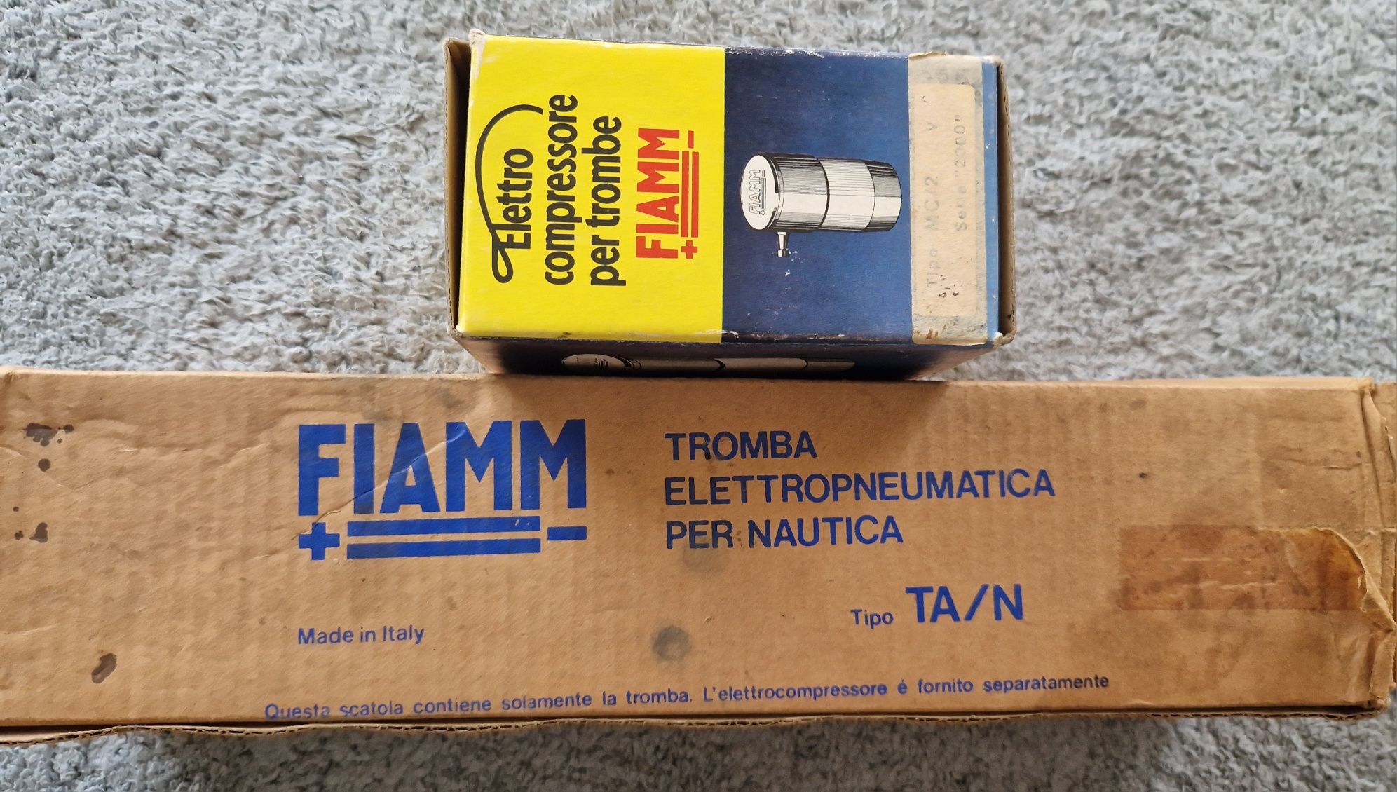 Buzina FIAMM c/Electrocompressor *NOVO*