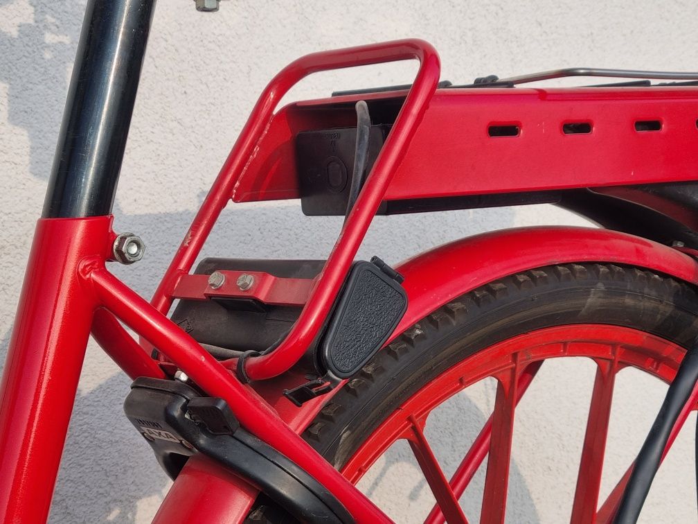 Sachs 301 e-start Herkules rower z napędem spalinowym.