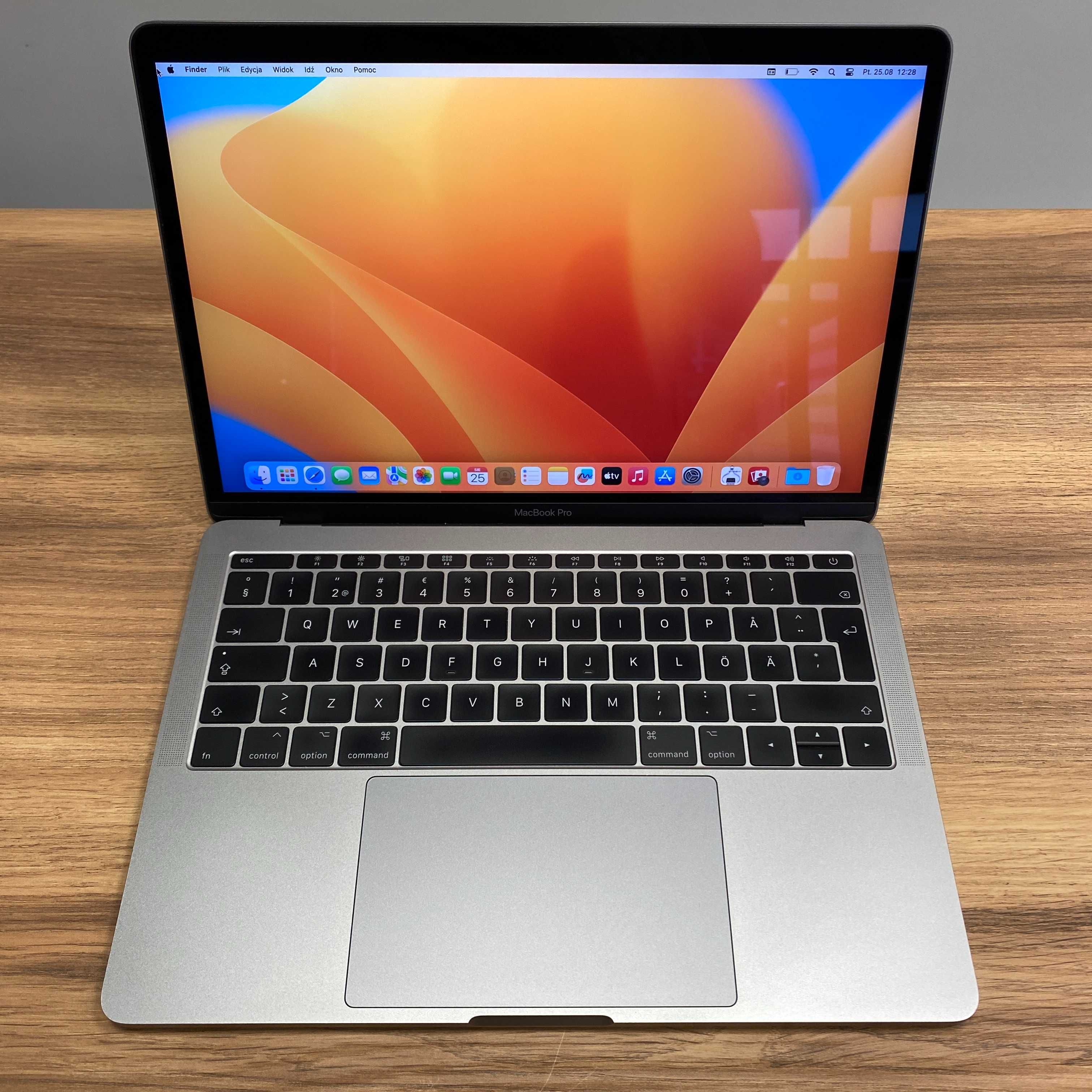 Apple Macbook Pro 13 2017r A1708 i5-7360U 8GB 128 SSD Gwarancja FV23%