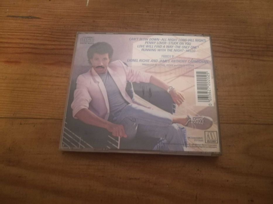 LIONEL RICHIE - Can't Slow Down CD