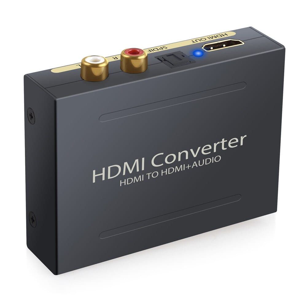 Konwerter / separator z HDMI na HDMI + audio TOSLINK SPDIF