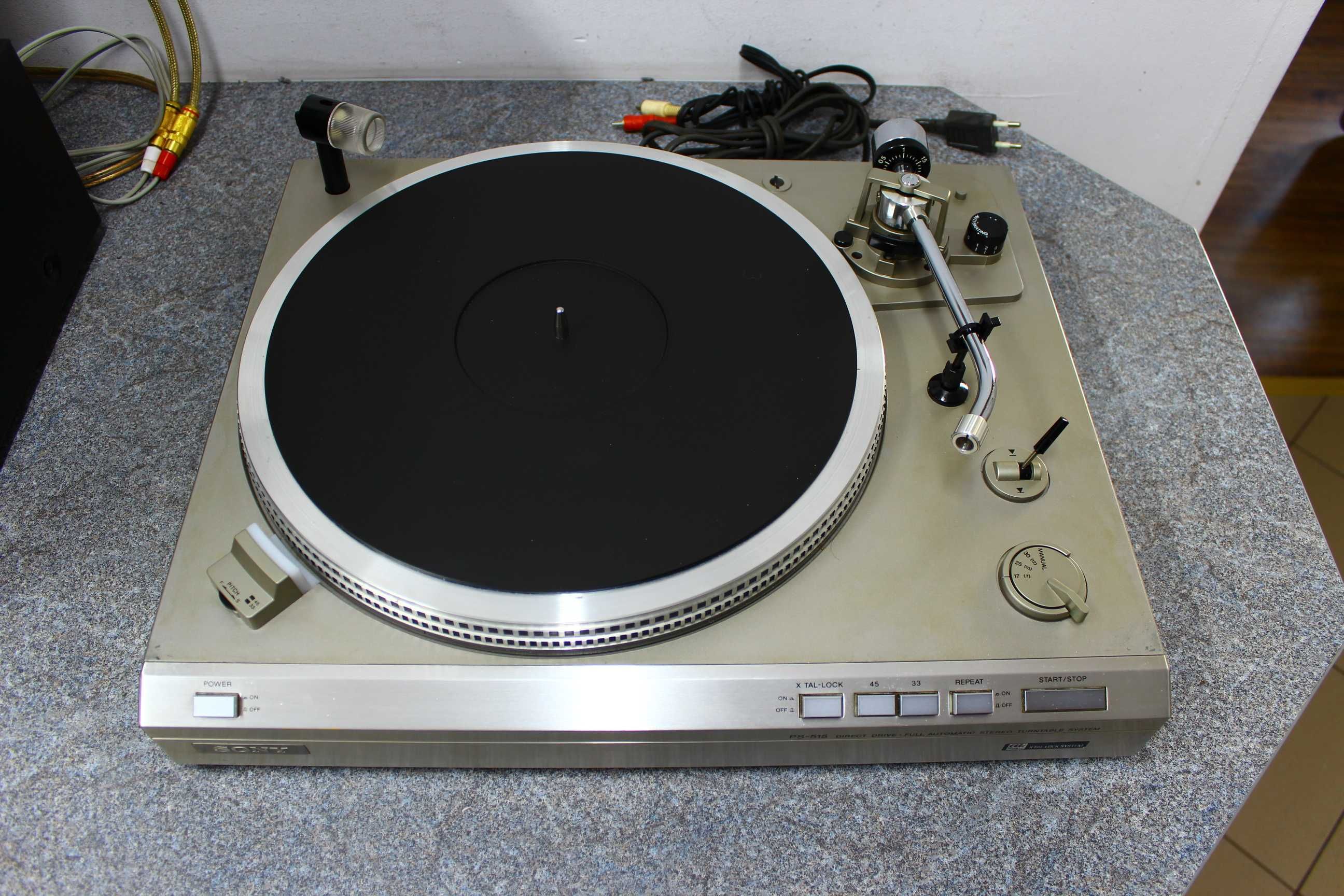 Gramofon Sony PS-515 Topowy model Direct Drive