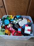 Duża ilość klocki LEGO Duplo pojazdy figurki