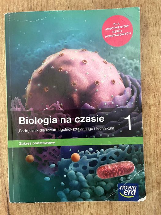 Biologia na czasie 1 podręcznik Zakres podstawowy NOWA ERA
