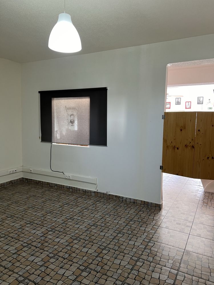 Sala em barbearia