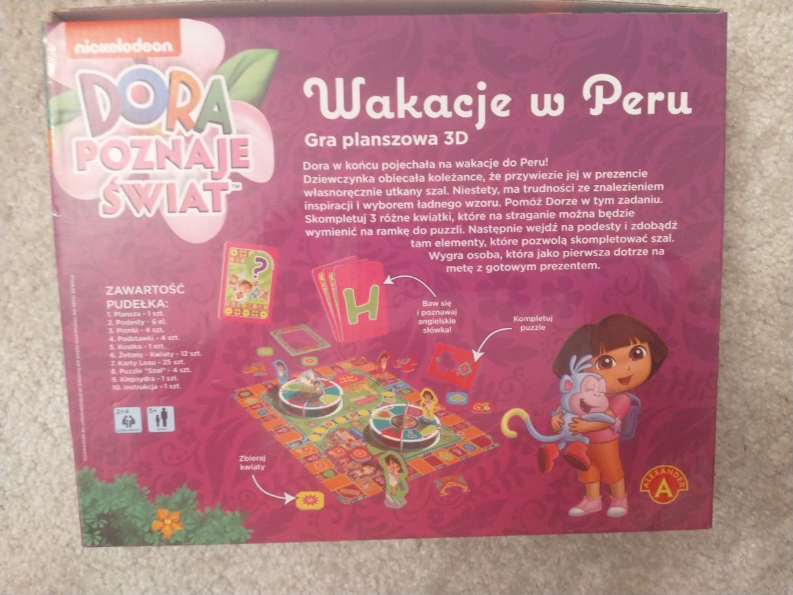 Gra 3D Dora poznaje świat Wakacje w Peru