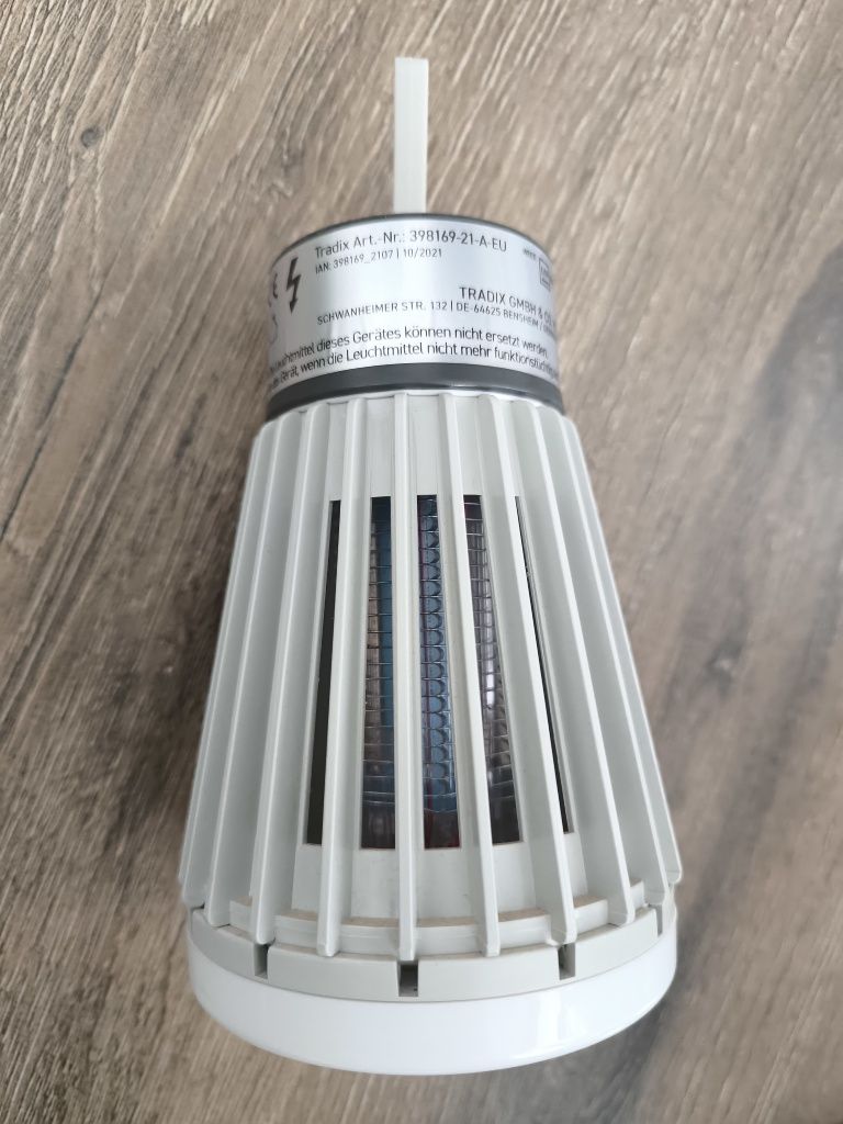 Lâmpada UV eliminadora de insetos com iluminação decorativa