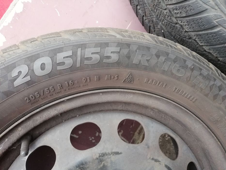 Felgi 16 z o po 611nami zimowymi  5x112 Audi Seat Skoda VW Golf
