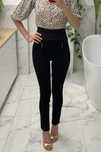 Legginsy wysoki stan czarne 34