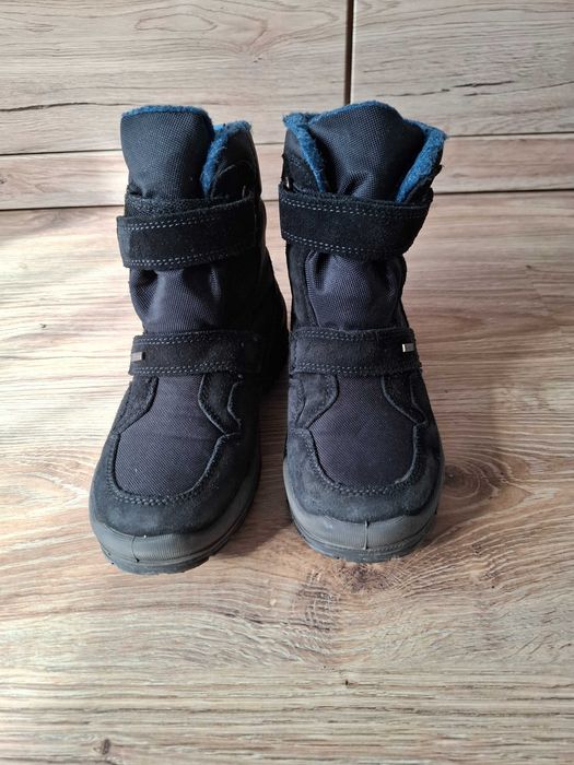 buty kozaki śniegowce chłopięce czarne goretex Primigi rozm.35