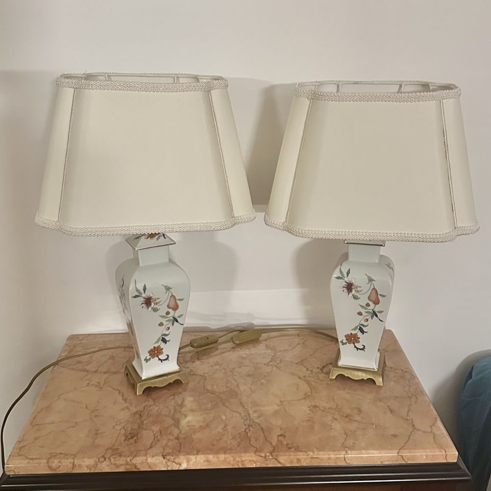 Candeeiros Sumatra porcelana Vista Alegre