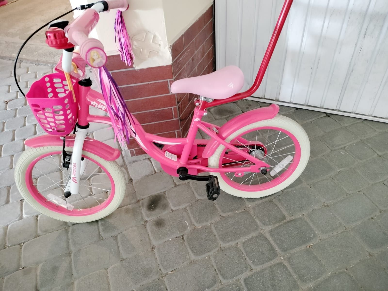 Rower dziecięcy 16' różowy
