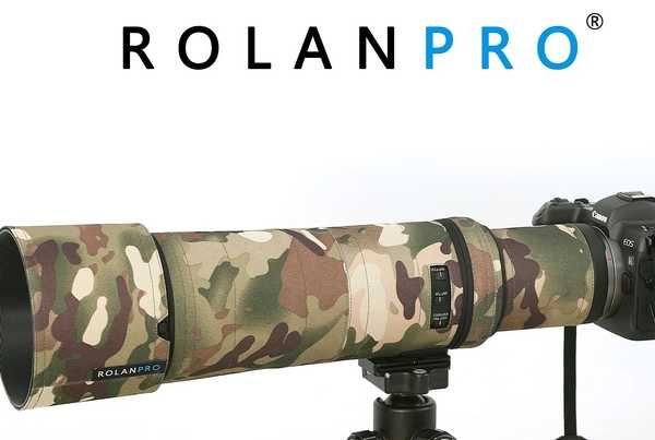 RF 800mm F11 IS STM - Proteção camuflada