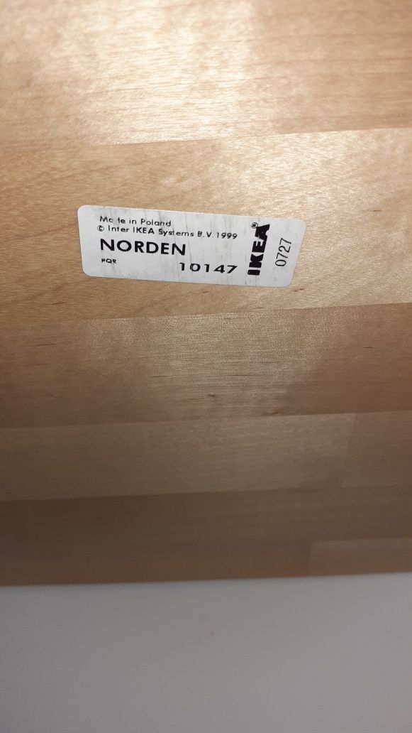 Konsola drewniana IKEA Norden