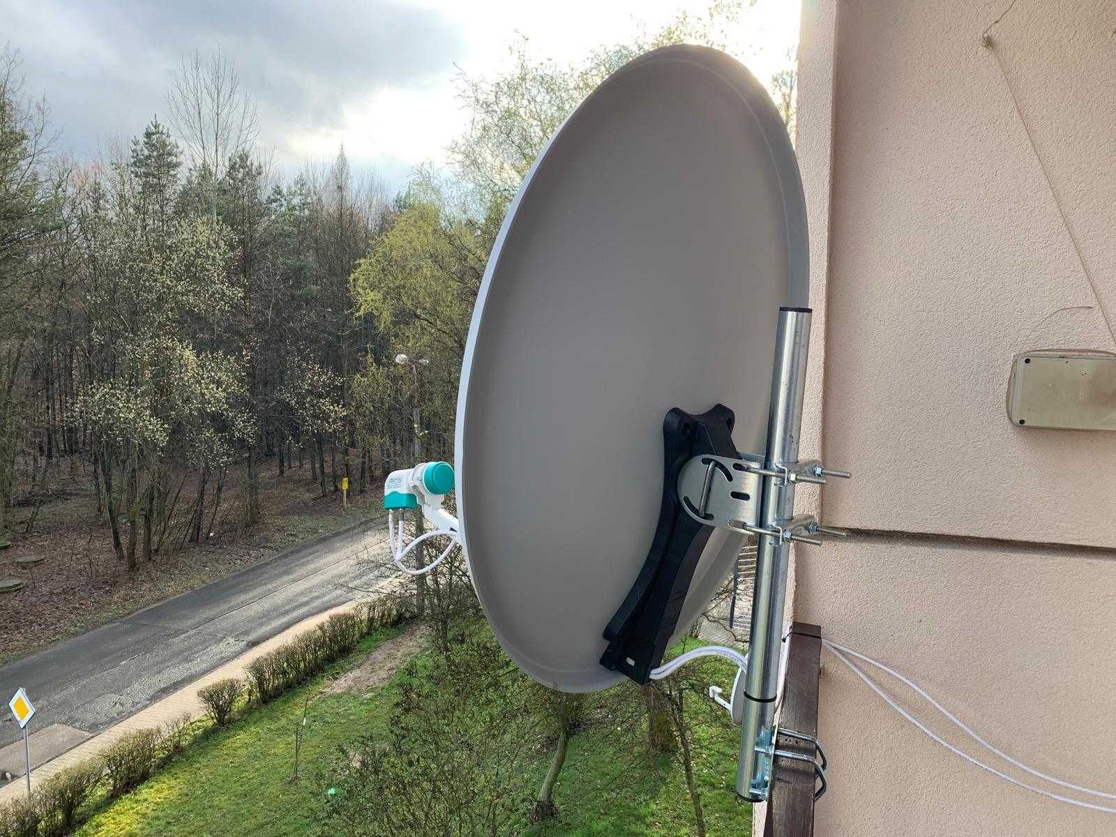 USTAWIANIE MONTAŻ SERWIS REGULACJA naprawa anten nc plus polsat dvbt2