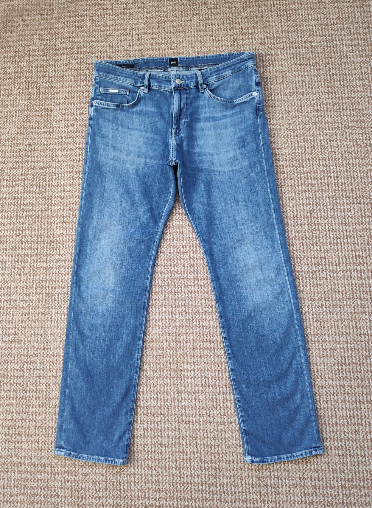 Hugo Boss летние джинсы Candiani slim fit оригинал W34 L30