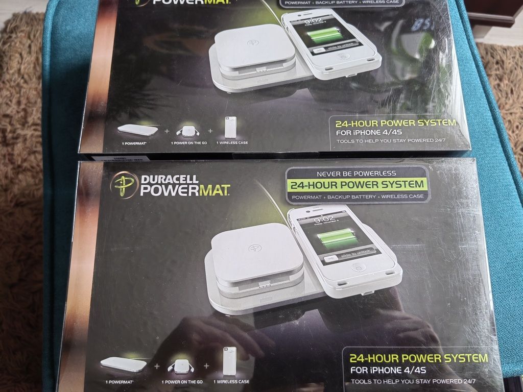 Duracell Powermat przenośną ładowarka dla iPhone'a 4/4s 24h
