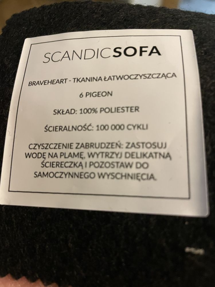 Narożnik Tulpaner z funkcją spania SCANDICSOFA