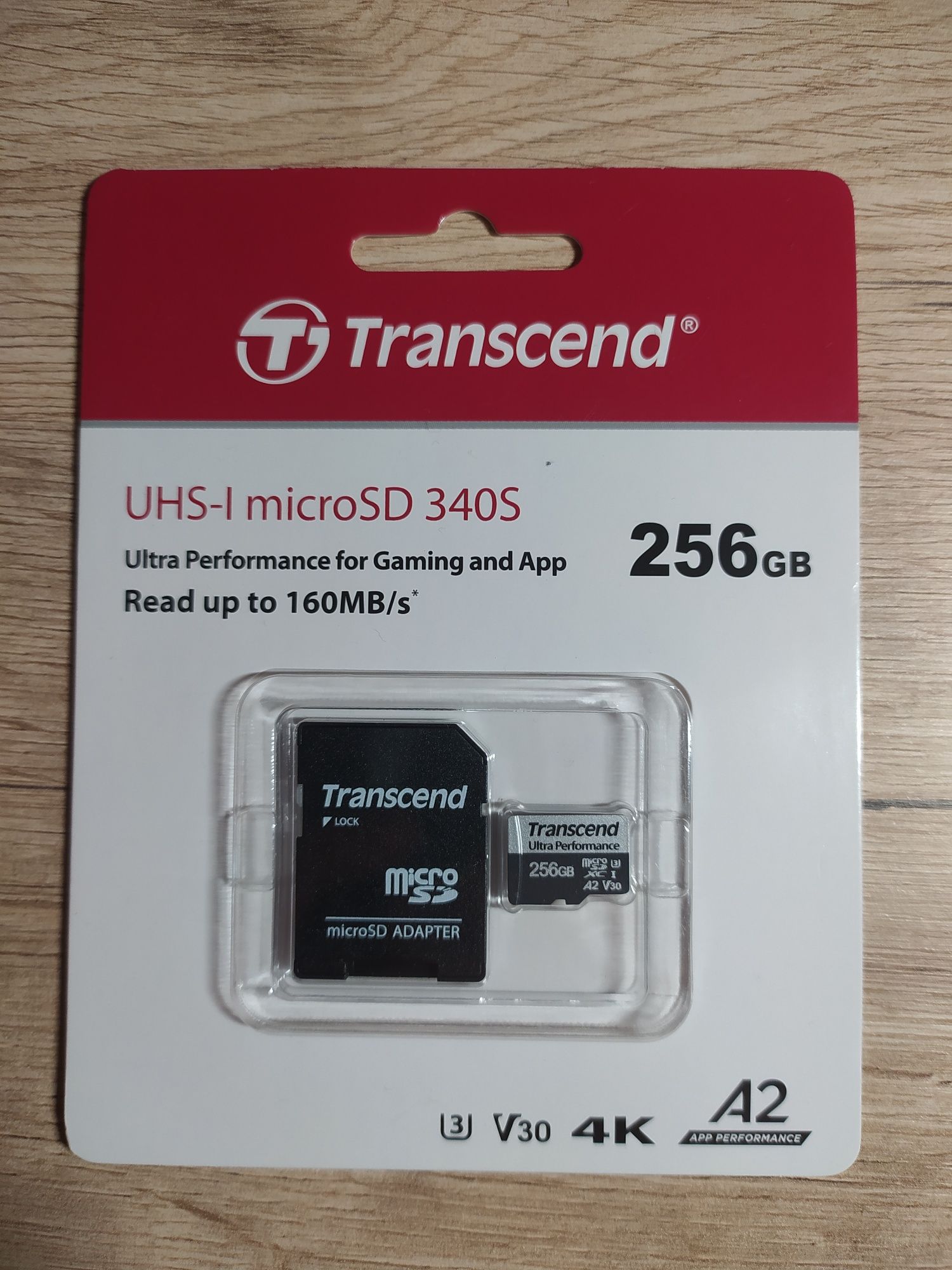 Карта пам'яті Transcend Ultra Performance 340S Micro SDXC 256GB