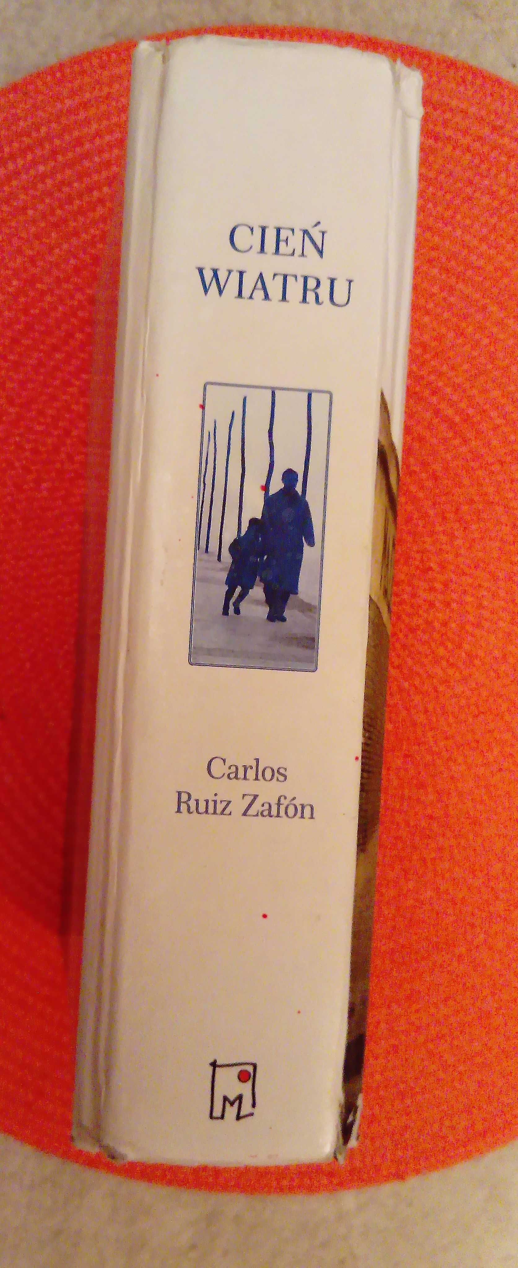 Książki "Cień wiatru" i "Gra Anioła" C. R. Zafona - cena za 2 książki