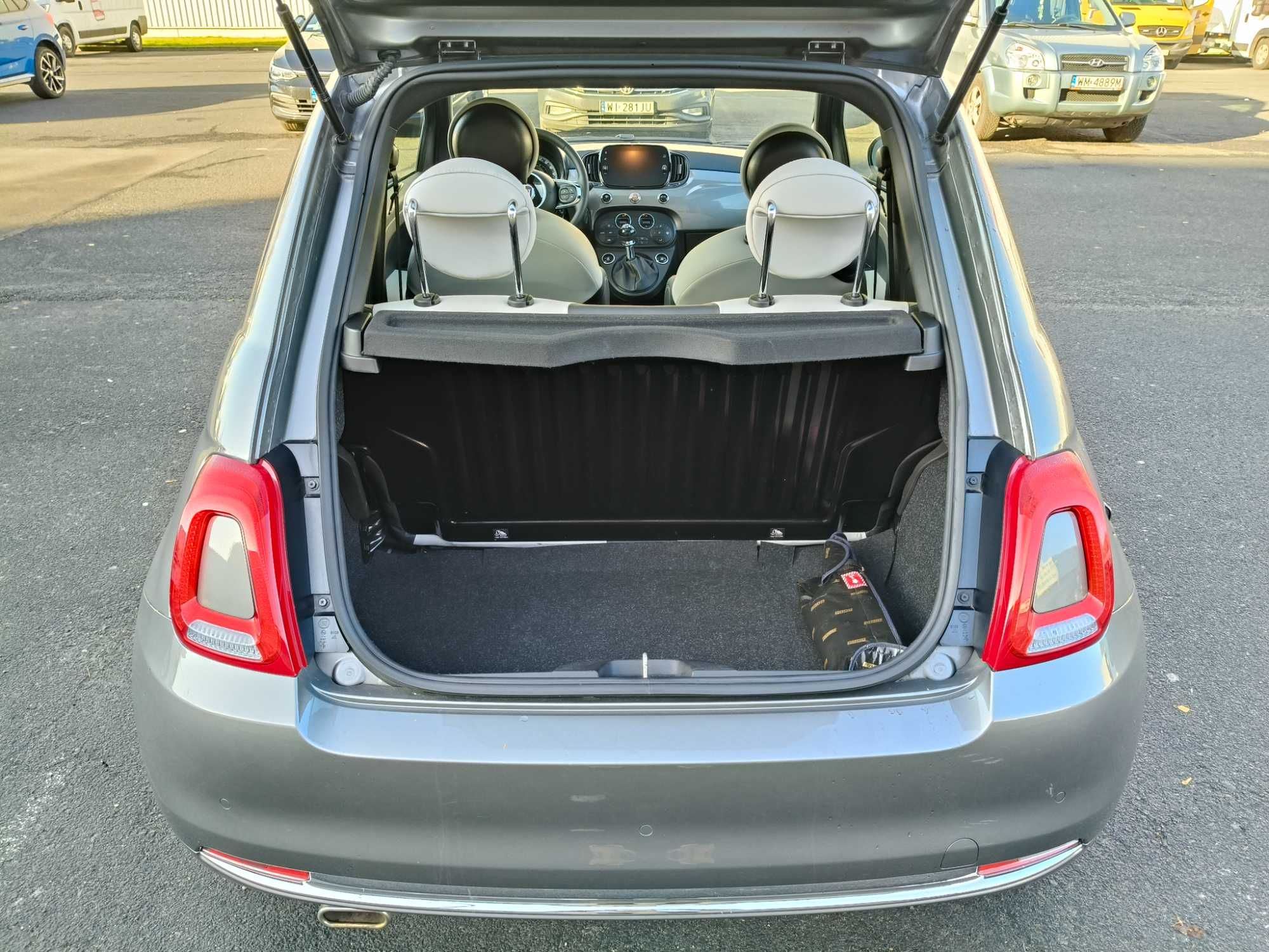 Fiat 500, wynajem długoterminowy samochodów, wypożyczalnia aut