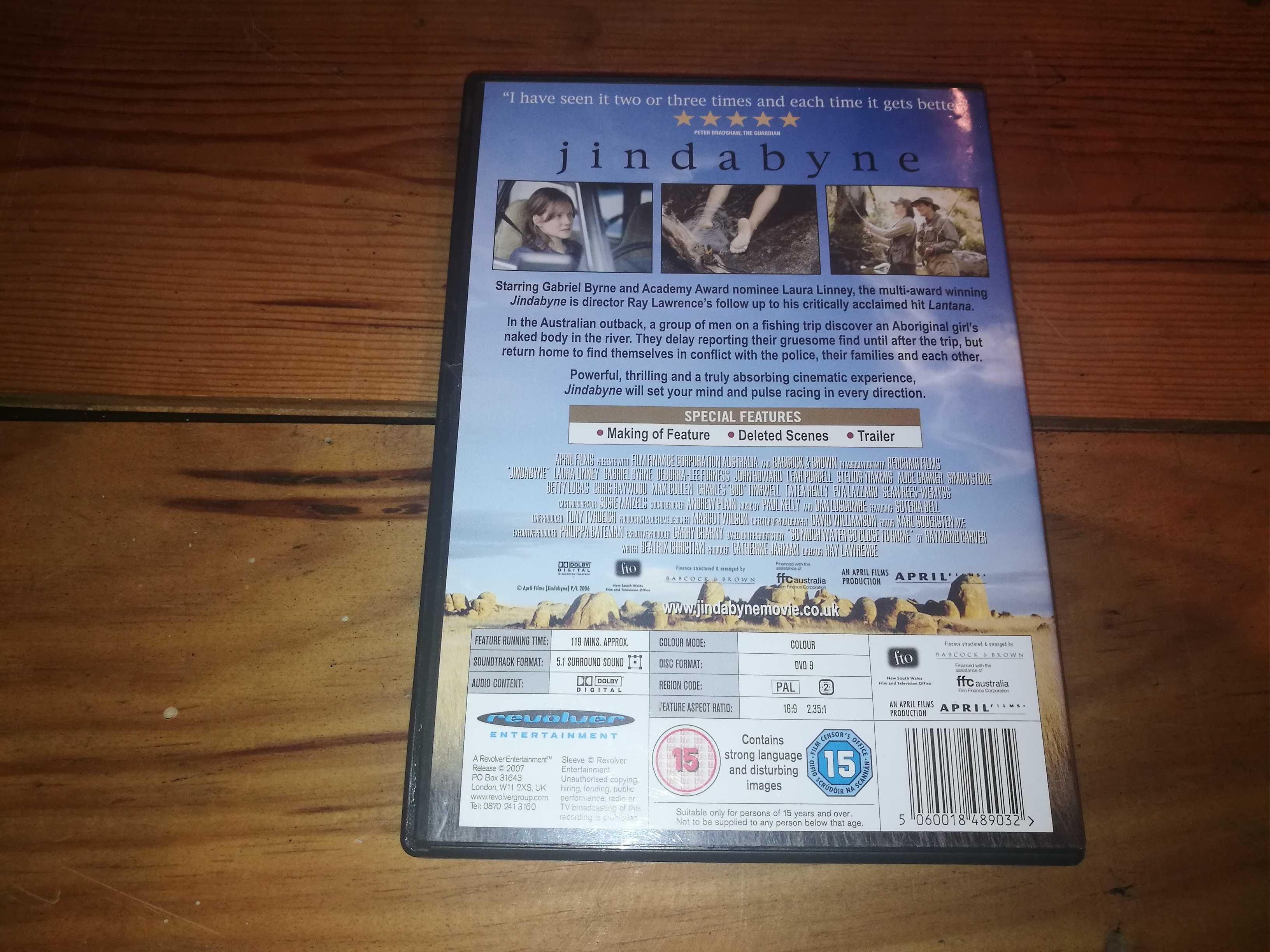 JINDABYNE 	DVD (sem legendagem  - áudio inglês)