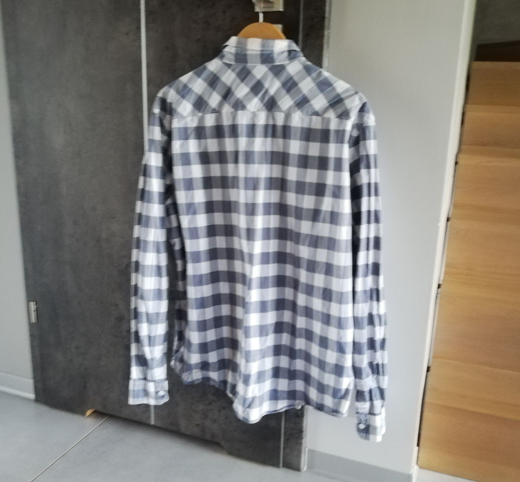 Męska koszula w kratkę r.2XL/3XL