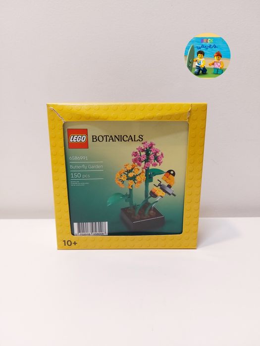 ENVIO GRATIS-LEGO 658.6991/500.9408 Butterfly Garden (Botanicals).