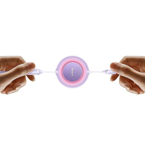 Baseus Bright Mirror 2 zwijany kabel przewód 3w1 Usb Typ A - micro Usb