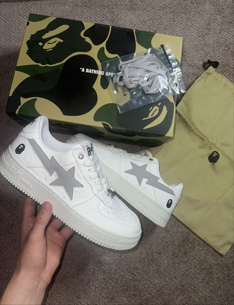 Buty Sneakersy Bape Sta Mk8 Nowe
