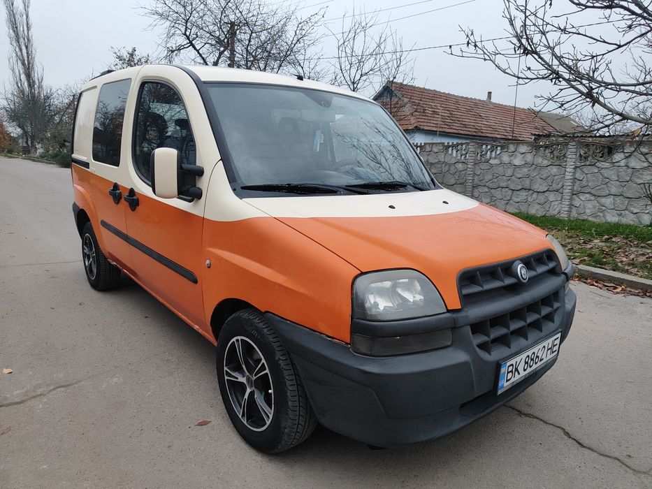 Продам fiat doblo 1.9 дизель пасажир