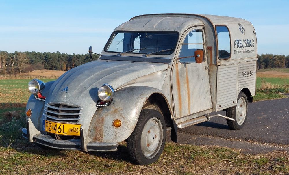 Citroen 2cv wersja AK250 Niezniszczalny:)
