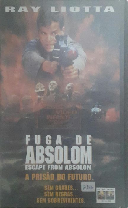 18° Pack de 8 filmes VHS.