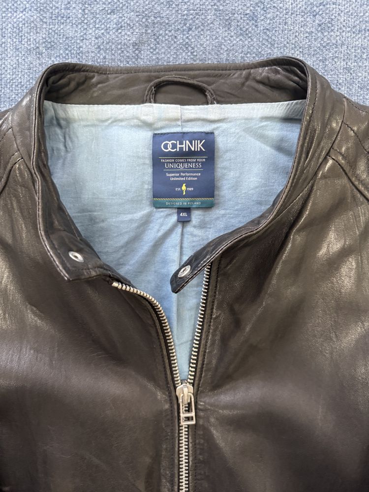 Kurtka skorzana Ochnik r 58/60