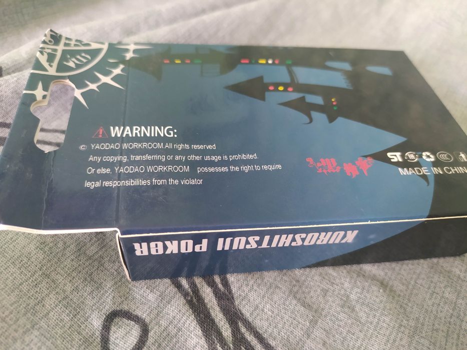 Покерная колода карт Тетрадь смерти Темный Дворецкий Атака Титанов 54