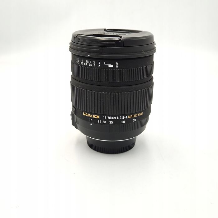 Obiektyw sigma nikon f sigma dc 17-70mm f/2,8-4 macro hsm os