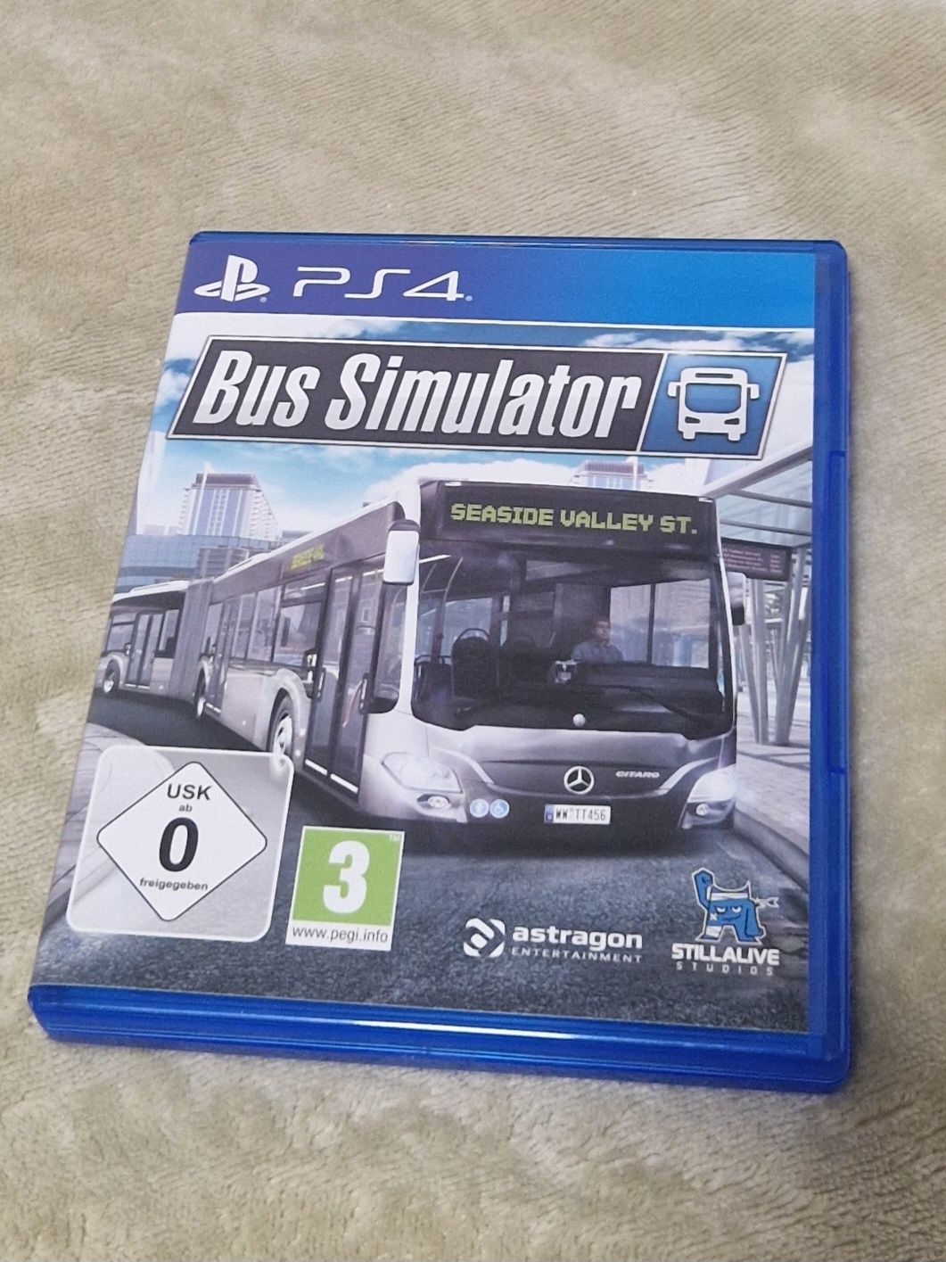 Gra Bus Simulator PS4 niemiecka wersja językowa