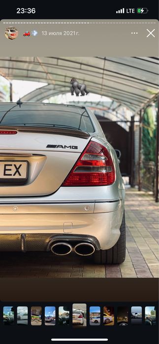 Диффузор на W211 - AMG